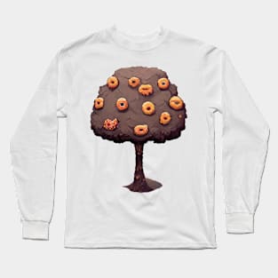 Donut Tree #4 by dozydonut Long Sleeve T-Shirt